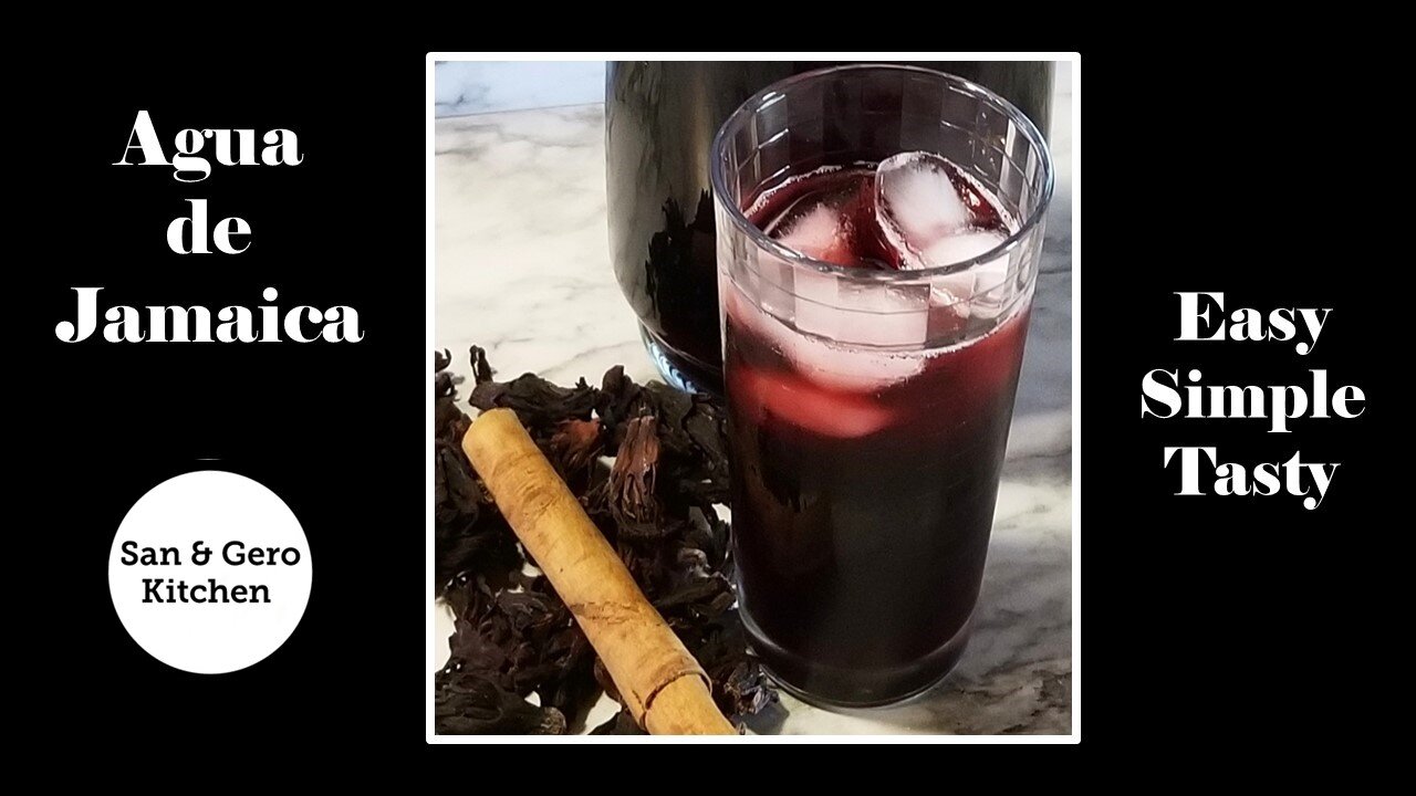 Agua de Jamaica (Hibiscus) Recipe