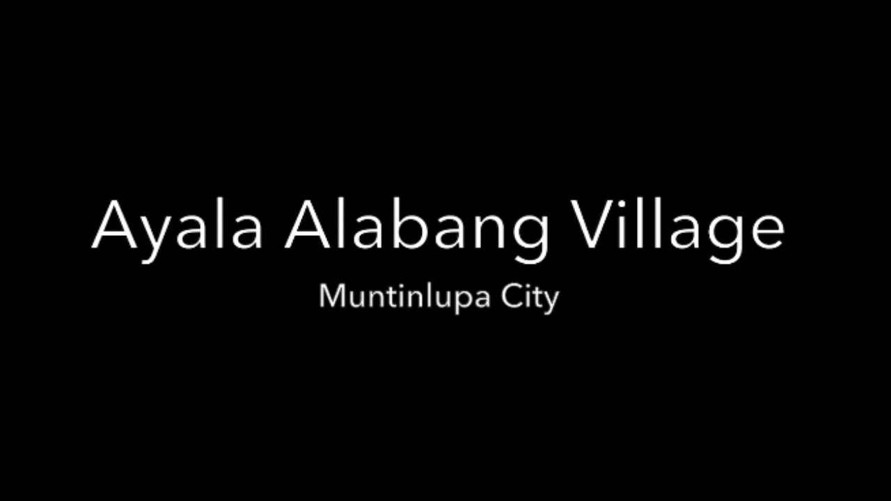 House and Lot for Sale: Ayala Alabang Village P78,000,000