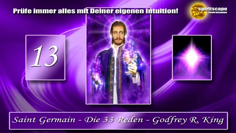 Saint Germain - Die 33 Reden - Rede 13