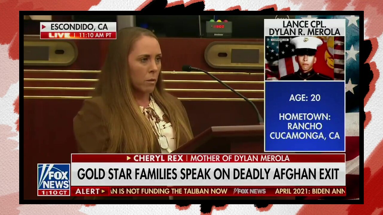 Mother of Fallen Soldier from Afghan Withdrawal says Joe Biden lied to her about his son's death