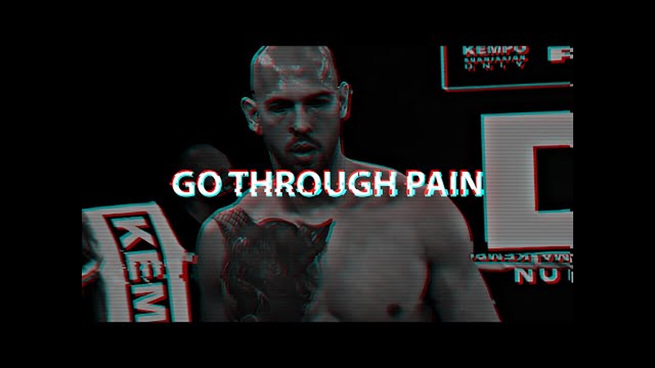 GO THROUGH PAIN - Motivational Speech (Andrew Tate Motivation)