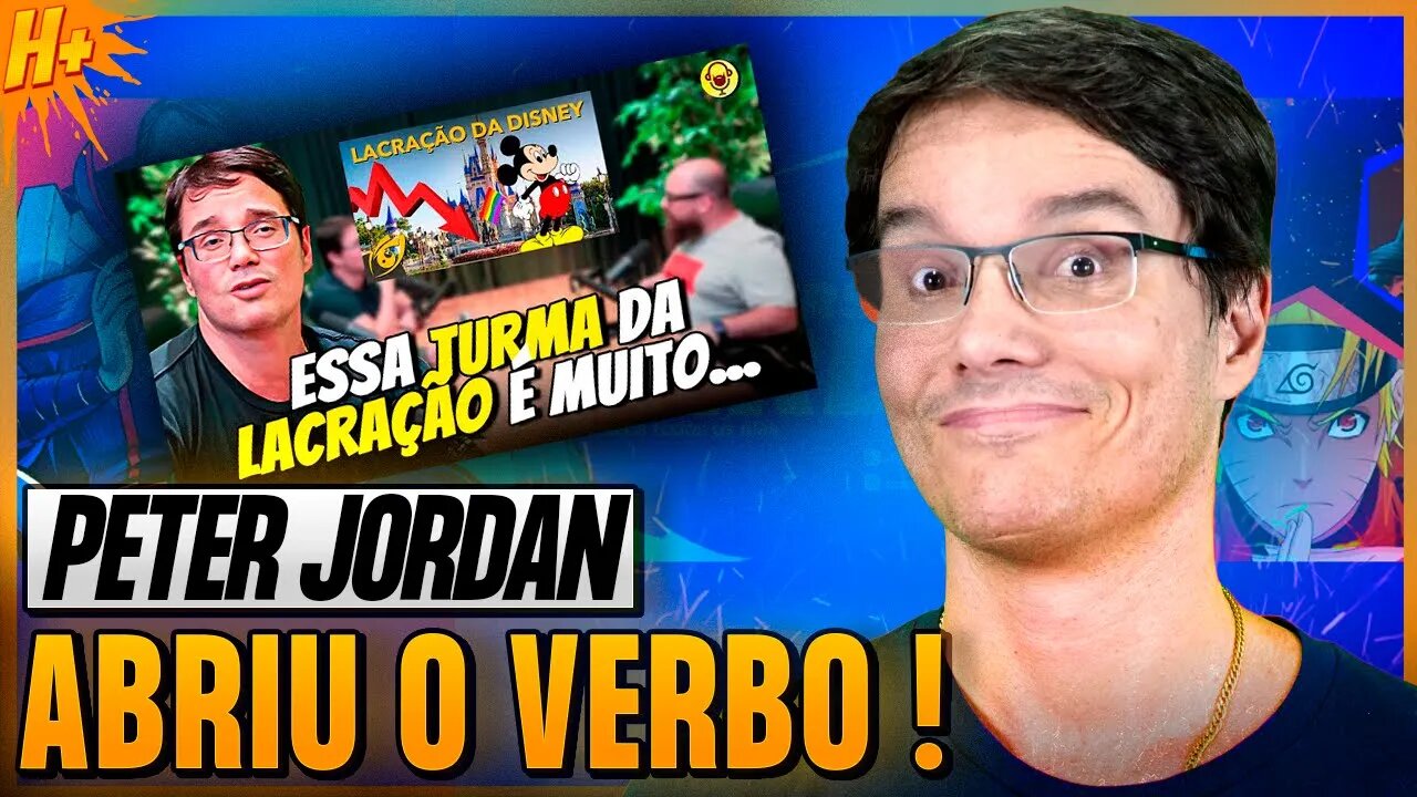 EI NERD PETER JORDAN NÃO AGUENTA MAIS A POLITICAGEM NA CULTURA POP