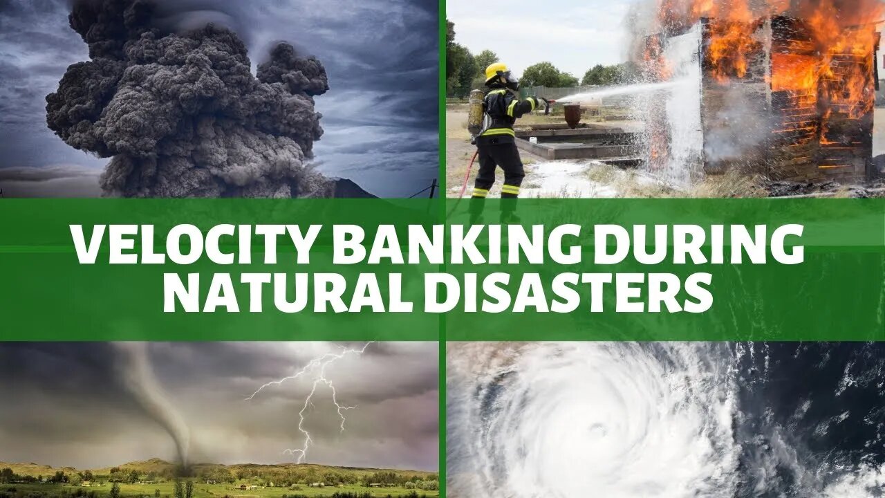 Velocity Banking During Natural Disasters
