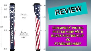 CHAMPKEY USA Pistol Golf Putter Grip