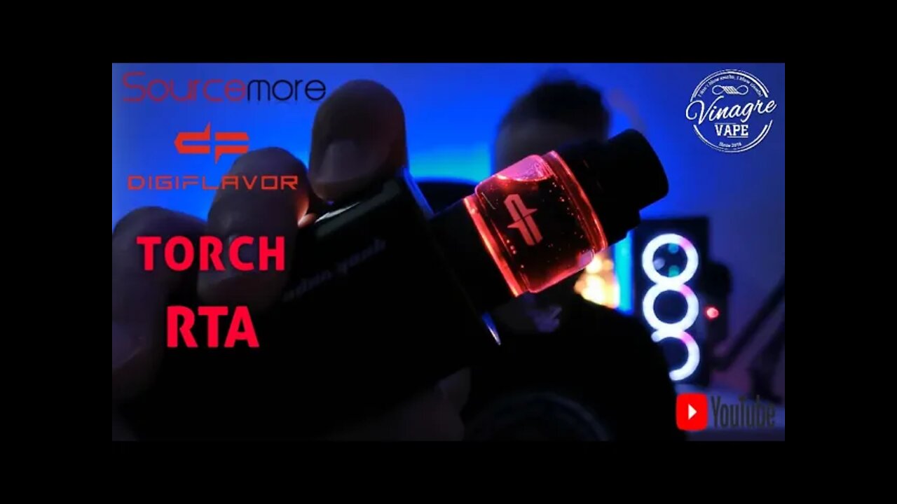 [PT] Digiflavor Torch RTA (RGB party) 😁