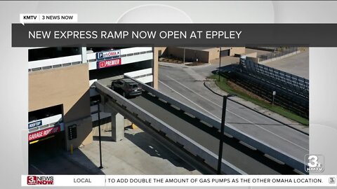 Eppley Airfield announces new express ramp to parking garage