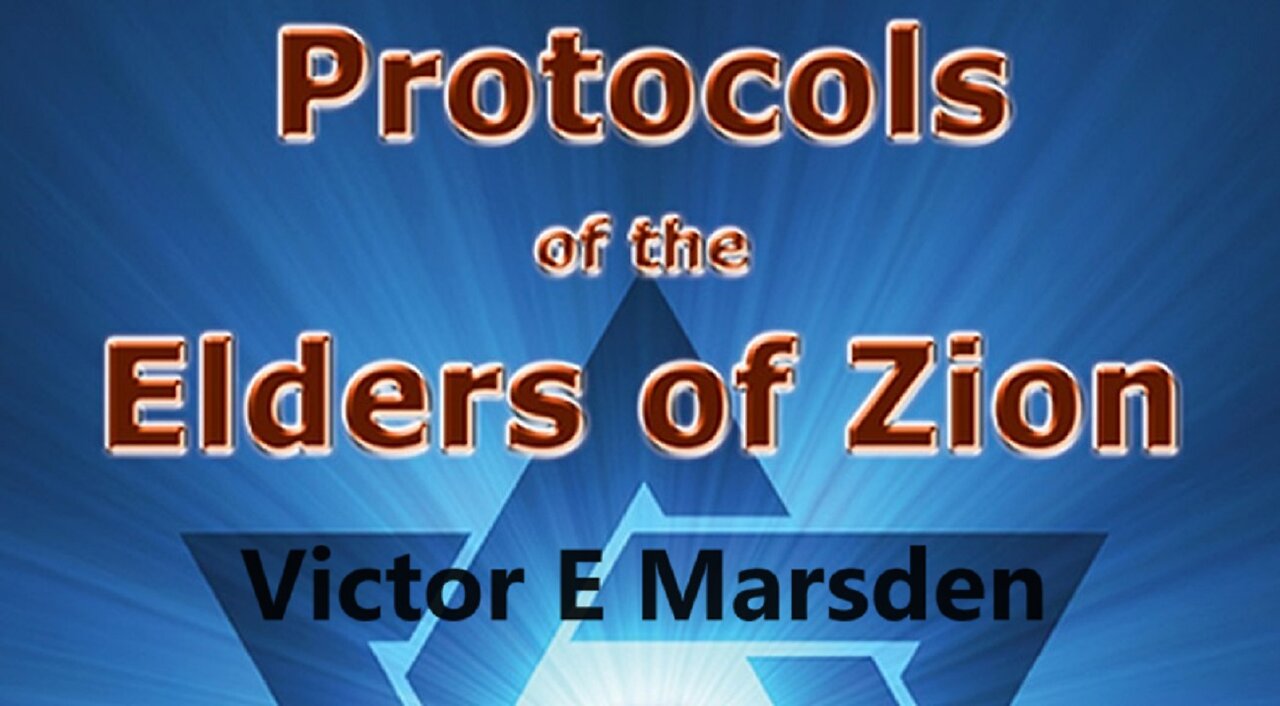 Protocols of the Elders of Zion by Victor Marsden Read Aloud 1905