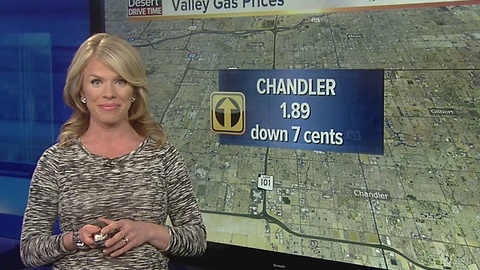 Gas prices down to $1.85 in several Valley cities