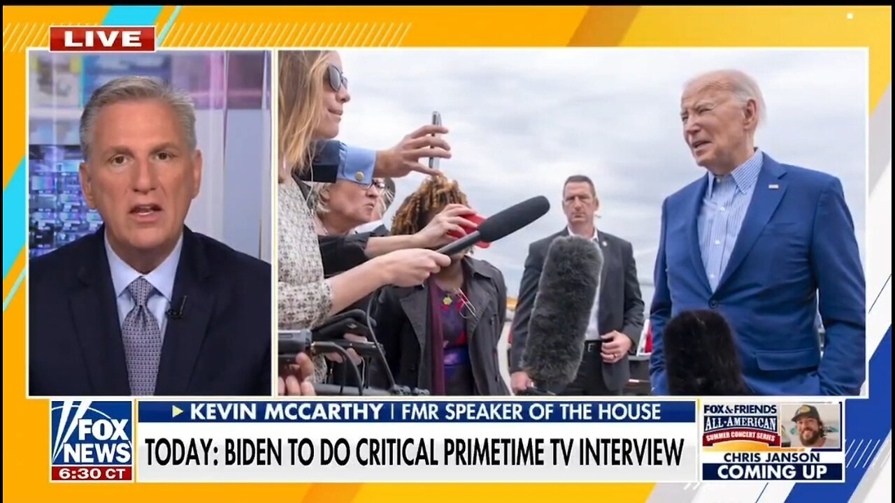 Kevin McCarthy: Tide Is Turning Against Biden