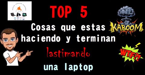 Las 5 cosas que hacemos mal al utilizar una laptop