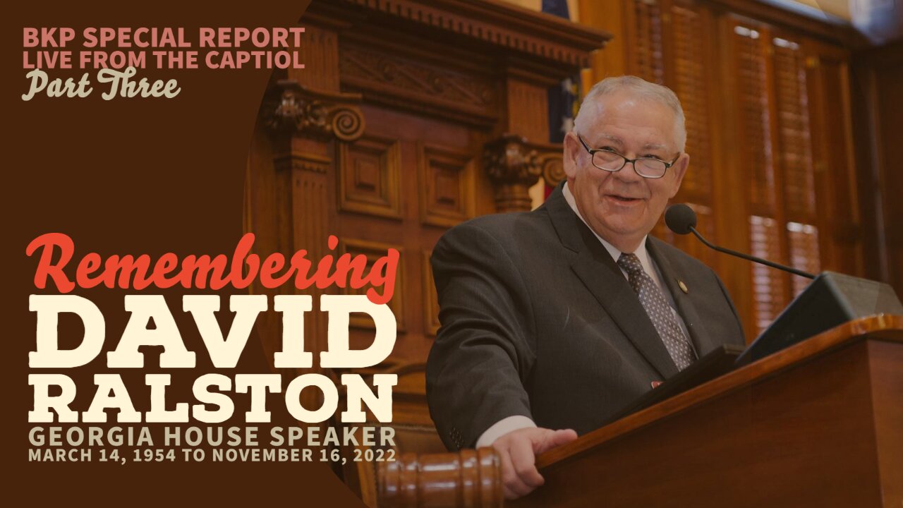 BKP Special Report: Remembering David Ralston, Part Three