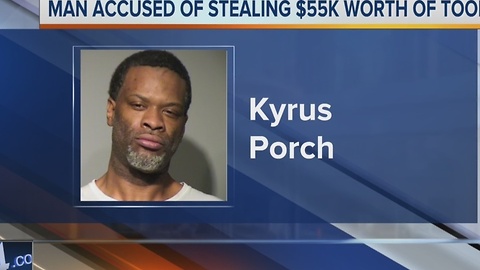 Milwaukee man accused of stealing $55,000 in power tools