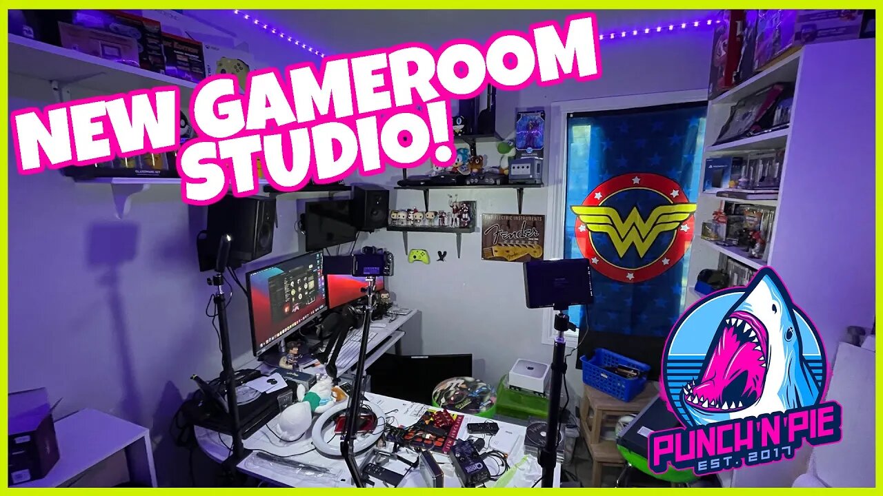 My New Studio/Game Room!