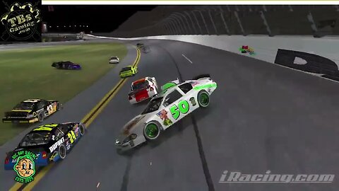 Not sure why my car turned right , Unfortanatly I took out my Teammate. #iracing