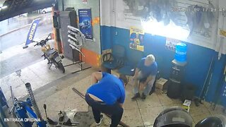 Funny video of shop mishap goes viral