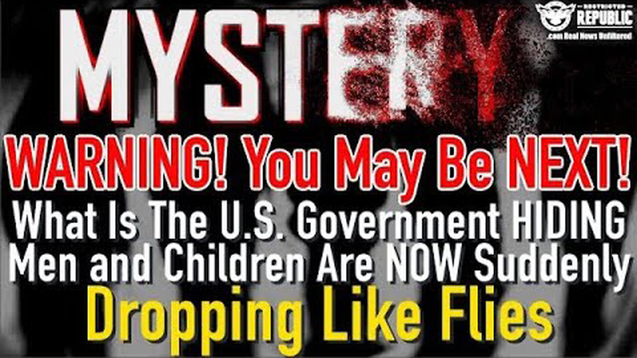 Warning Aug 20! You May Be Next! What Is The US Gov Hiding?