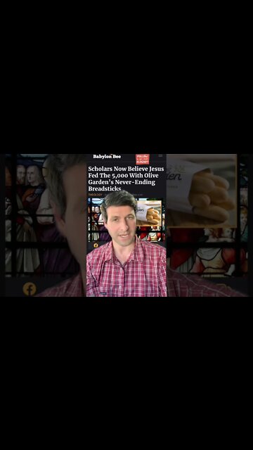 Jesus & The Never Ending Breadsticks #comedynews @The Babylon Bee
