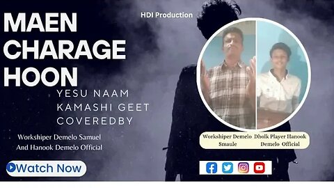 Mean Charage Ho Yesu Naam Ka New Mashi Geet Covered By Demelo Samuel #viral #mashigeet #newvideo