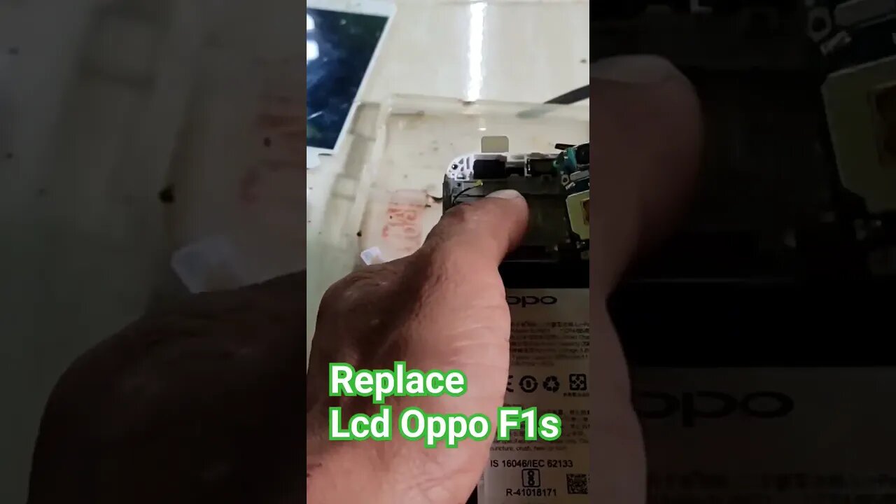 Replace Lcd Oppo F1s Pemula @stay0301 #caraservis #tutorialservicehandphone