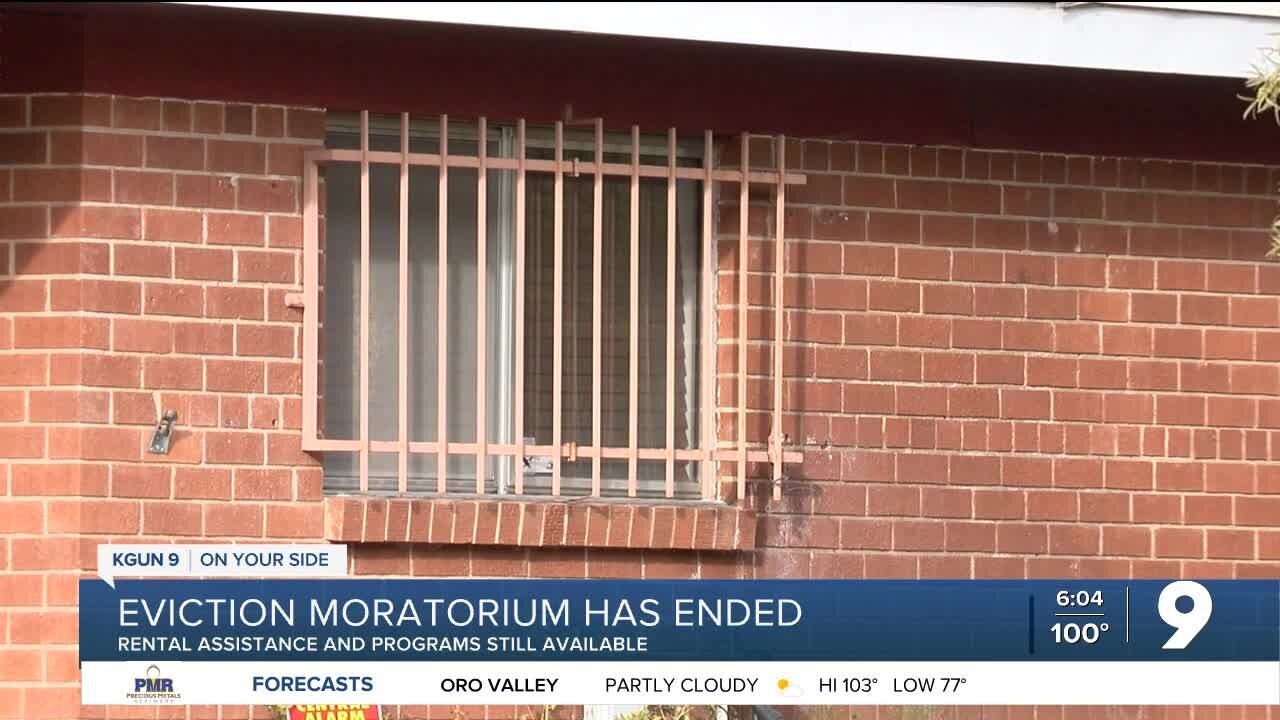 Eviction moratorium has ended