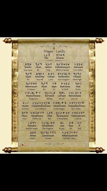 “OUR FATHER” YAHAWAH PRAYER PALEO HEBREW. Luke 18:1 men ought always to pray, and not to faint;🕎