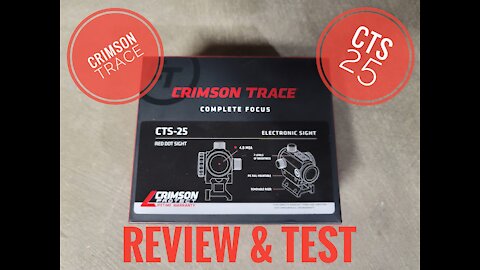 Crimson Trace CTS-25 Review & Test