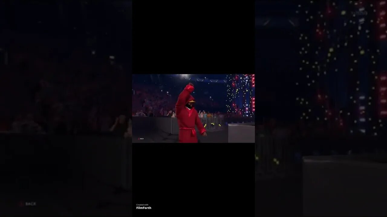 Mr T Official Entrance WWE 2k22 #shorts