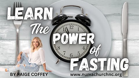 Fasting is One of Your Most Powerful Weapons of Spiritual Warfare! | Paige Coffey| NUMA Church NC