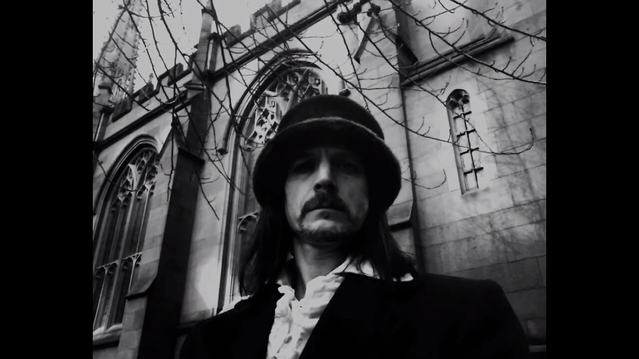 BLACK-AND-WHITE GOTHIC Original Art Film starring Michael James Fry
