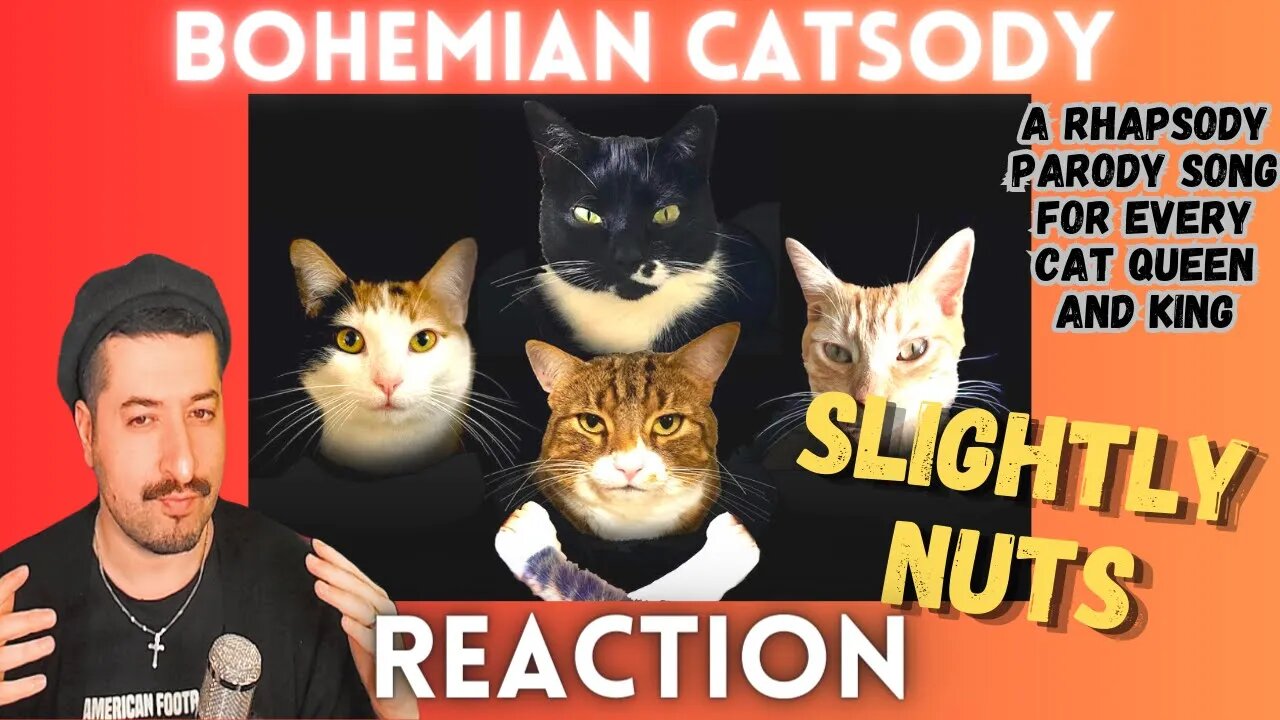 SLIGHTLY NUTS - Bohemian Catsody - A Rhapsody Parody Song for Every Cat Queen and King Reaction