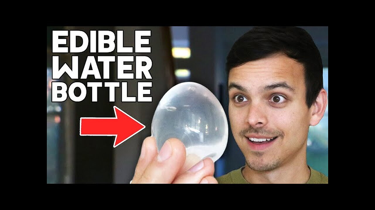 These Edible Water Bottles Are Unbelievable | DIY Edible Plastic