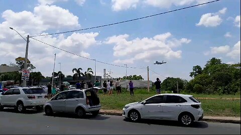 Joe Biden arriving in Manaus