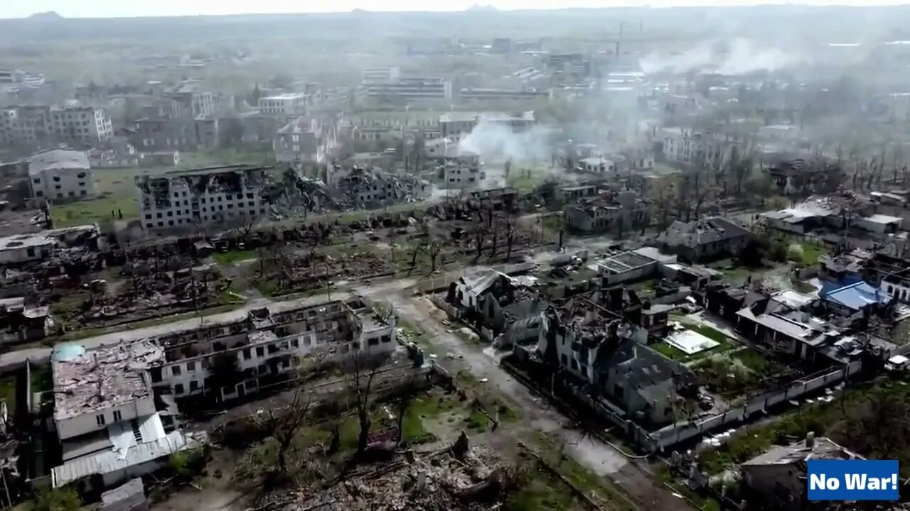 Apocalyptic footage from Rubizhne, Luhansk region!