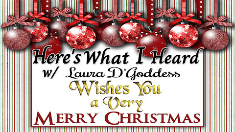 Merry Christmas and Happy New Year from Laura D'Goddess