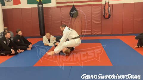 Open Guard Arm Drag Series