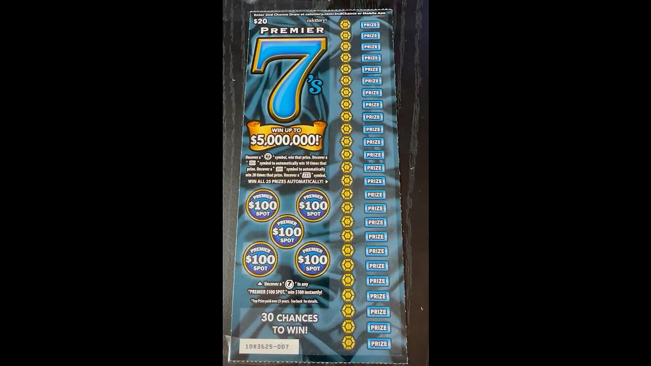 Premier 7’s ticket