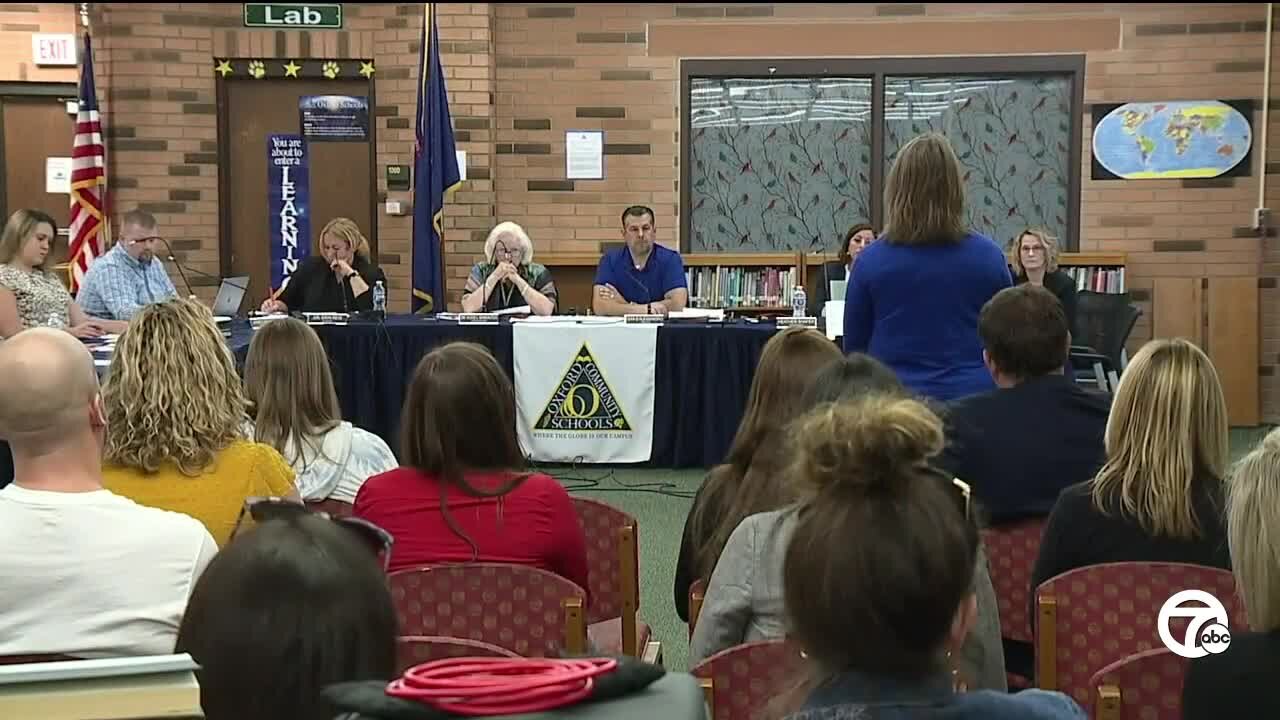 Oxford school board considers buying safes to store guns in district buildings
