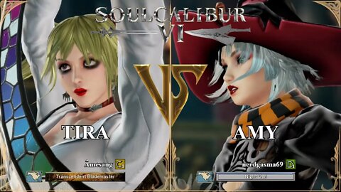 Tira (Âmesang) VS Amy (nerdgasma69) (SoulCalibur™ VI: Online)