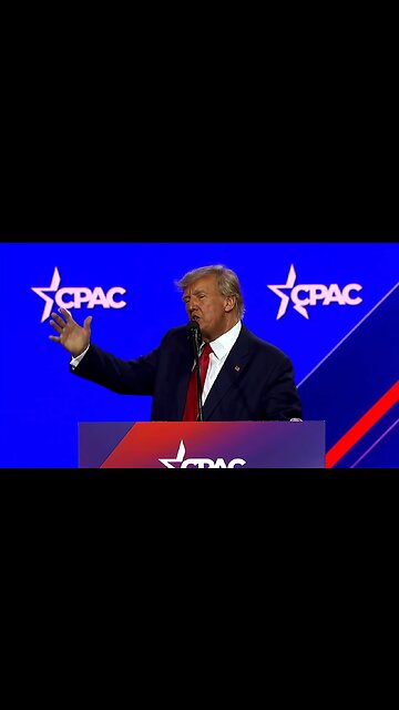Trump at CPAC 2023: "I built hundreds of miles of wall & Biden Ended It