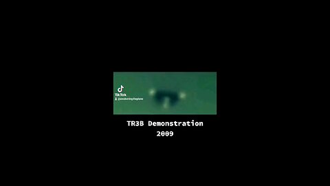 TR3B Demonstration 2009