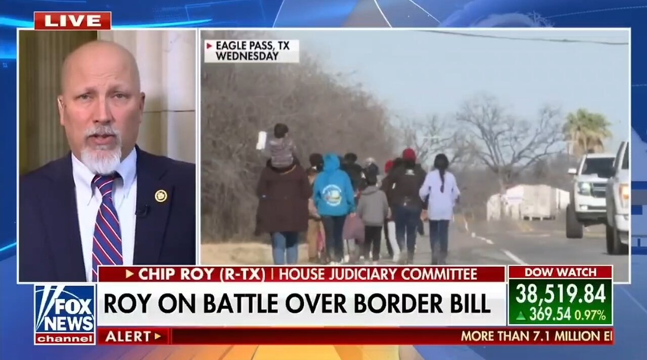 Rep Chip Roy: Senate Border Bill Is DOA In The House