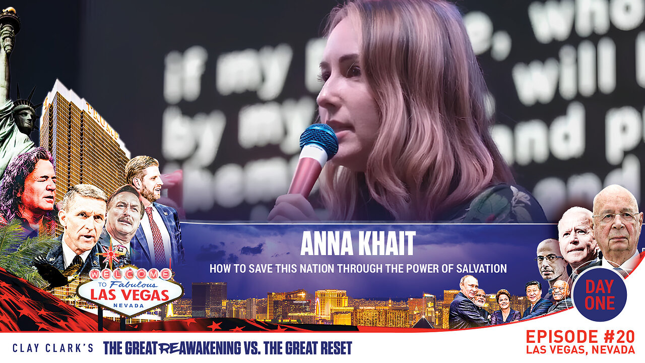 Anna Khait | How to Save This Nation Through the Power of Salvation | ReAwaken America Tour Las Vegas | Request Tickets Via Text At 918-851-0102