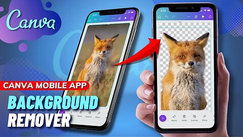 How To Remove Backgrounds on Your Smartphone with Canva