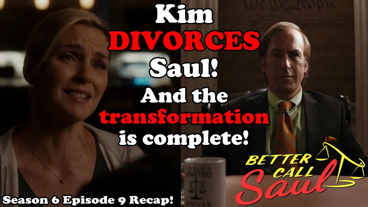 Kim DIVORCES Jimmy! Then a Time Jump to the Breaking Bad Days! Better Call Saul Season 6 Episode 9