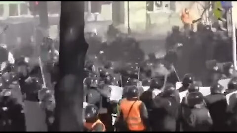 Francia luchando contra la tiranía. Plandemia.