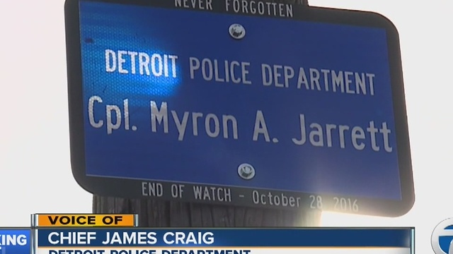 Memorial marker for Myron Jarrett unveiled