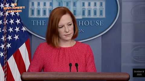 Psaki on jobs report and rising inflation: "We certainly don't see things as darkly as you do.."