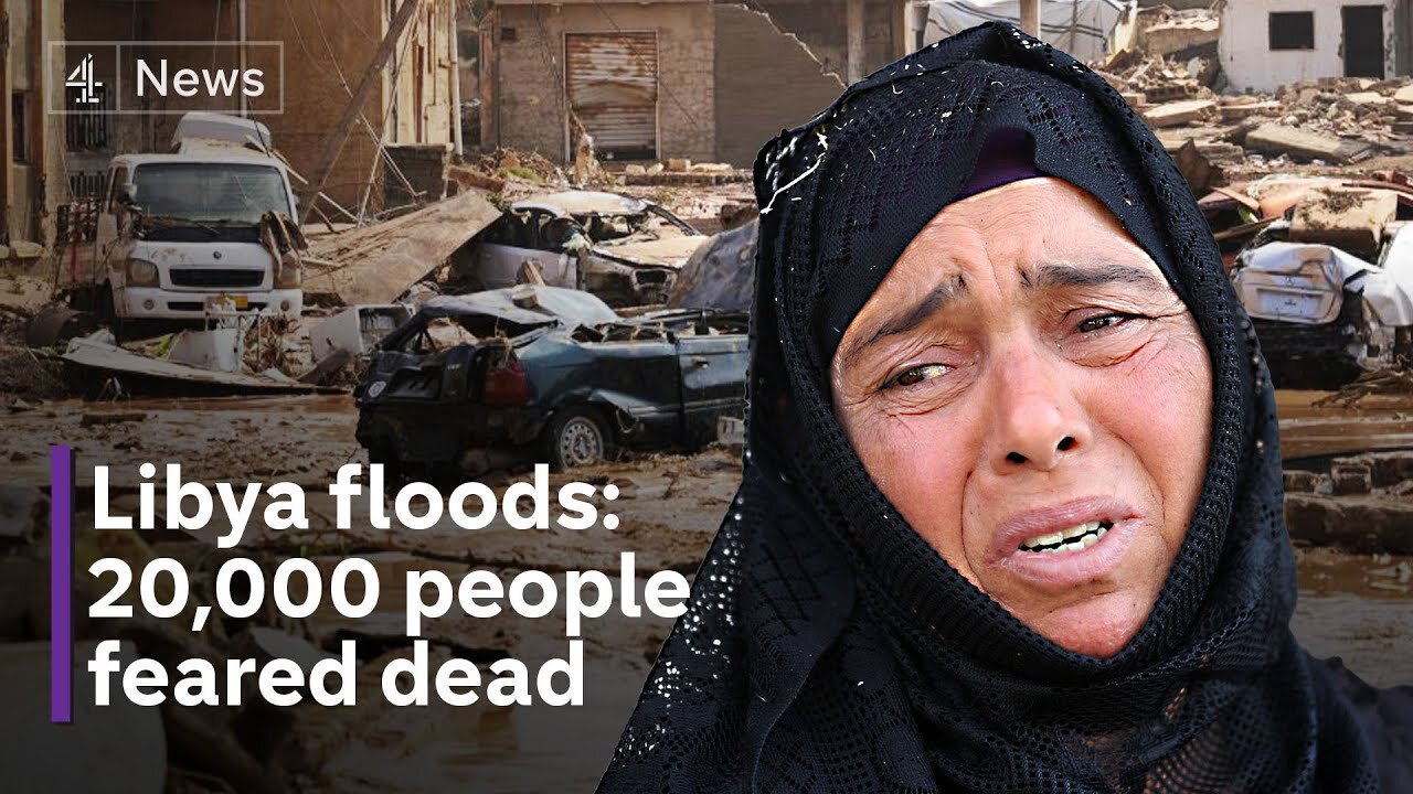 Libya floods- Up to 20,000 people dead amid catastrophic damage | comedy jackpot