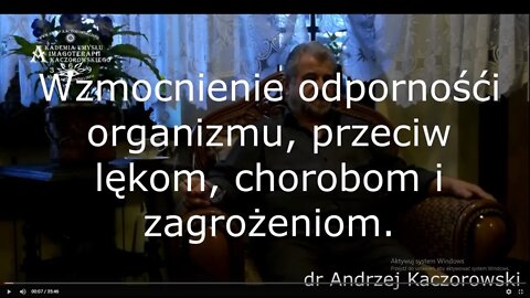 WZMOCNIENIE ODPORNOŚCI ORGANIZMU PRZECIWKO LĘKOM, CHOROBOM, WIRUSOM I ZAGROŻENIOM 2020©TV LEO-STUDIO