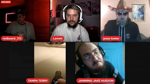hanging out with REDBEARD TAMPA TERRY JESSE AND GRANNY #TeamB42 #PhoenixCartel #BinxTV #CATACREW